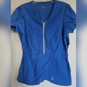 Jaanuu Tulip Scrub Top